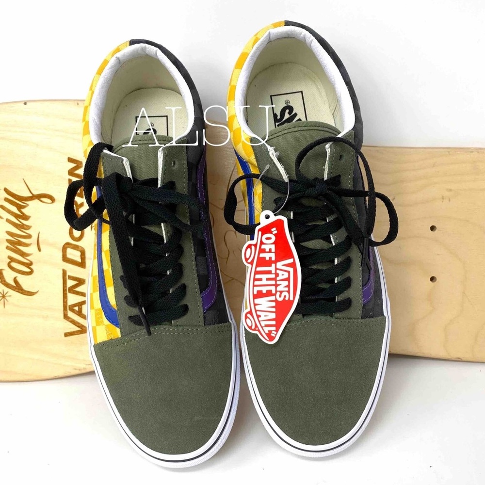 VANS Old Skool Otw Rally Checker Suede Canvas Men - Picture 6 of 8